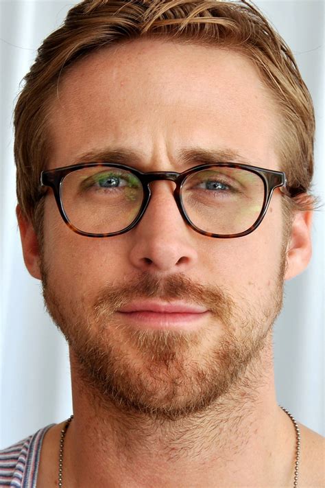 ryan gosling wearing glasses.